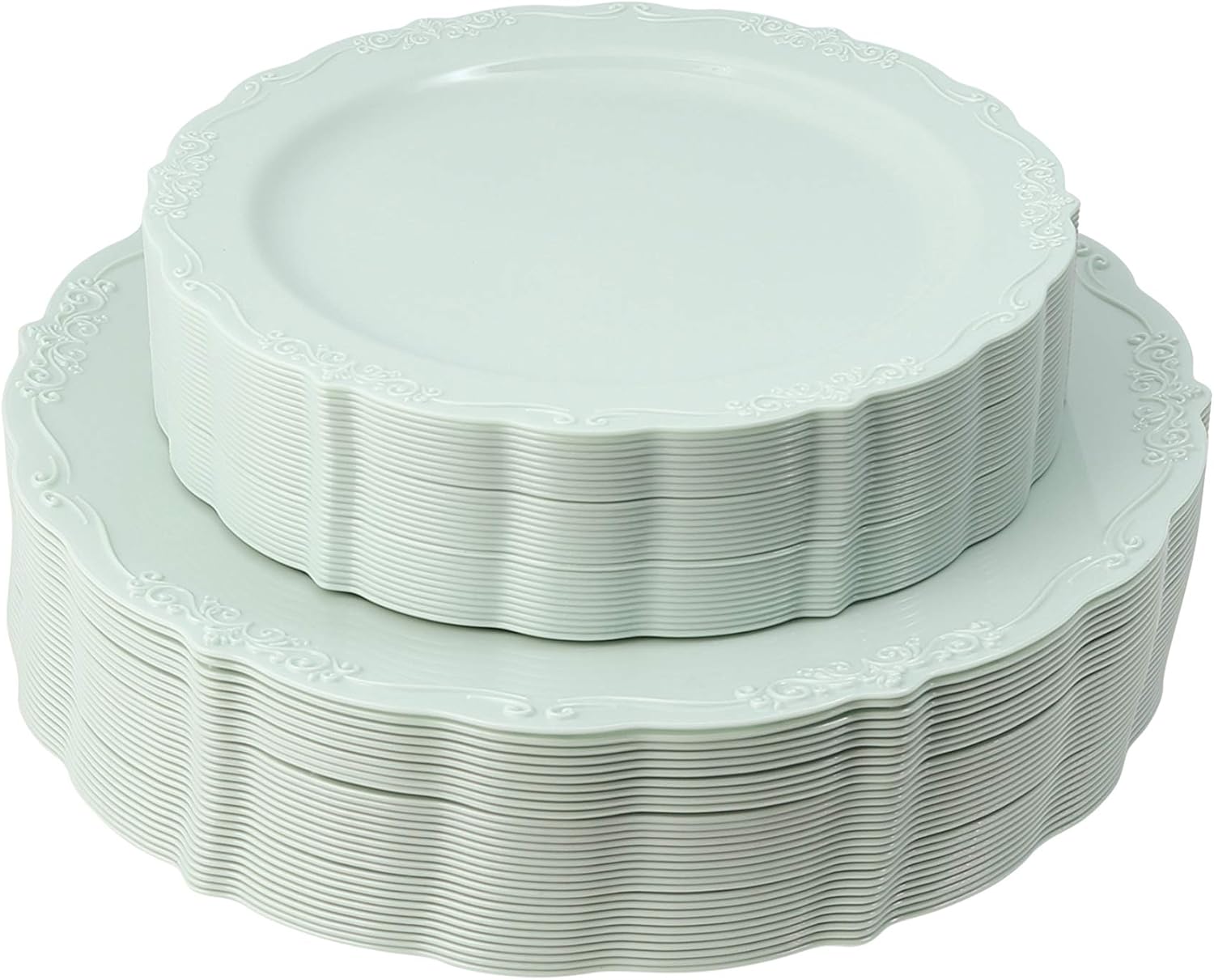 Posh Setting Disposable Plastic Plates Set