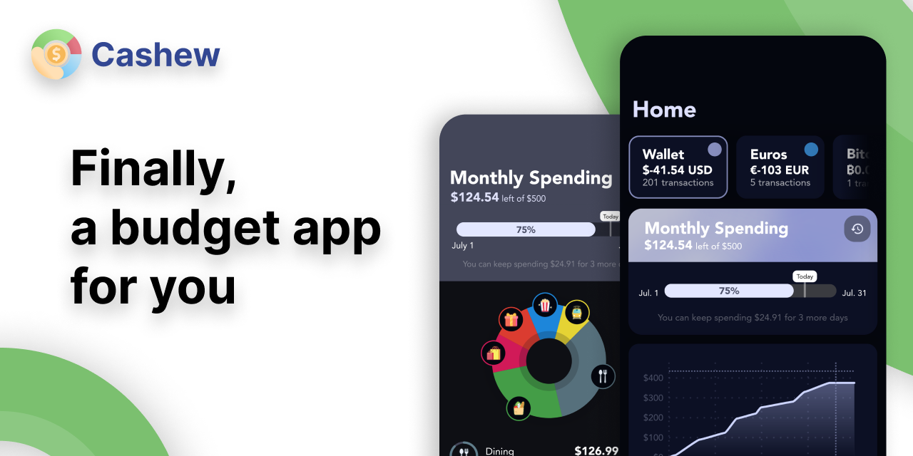 Cashew Budget Management App