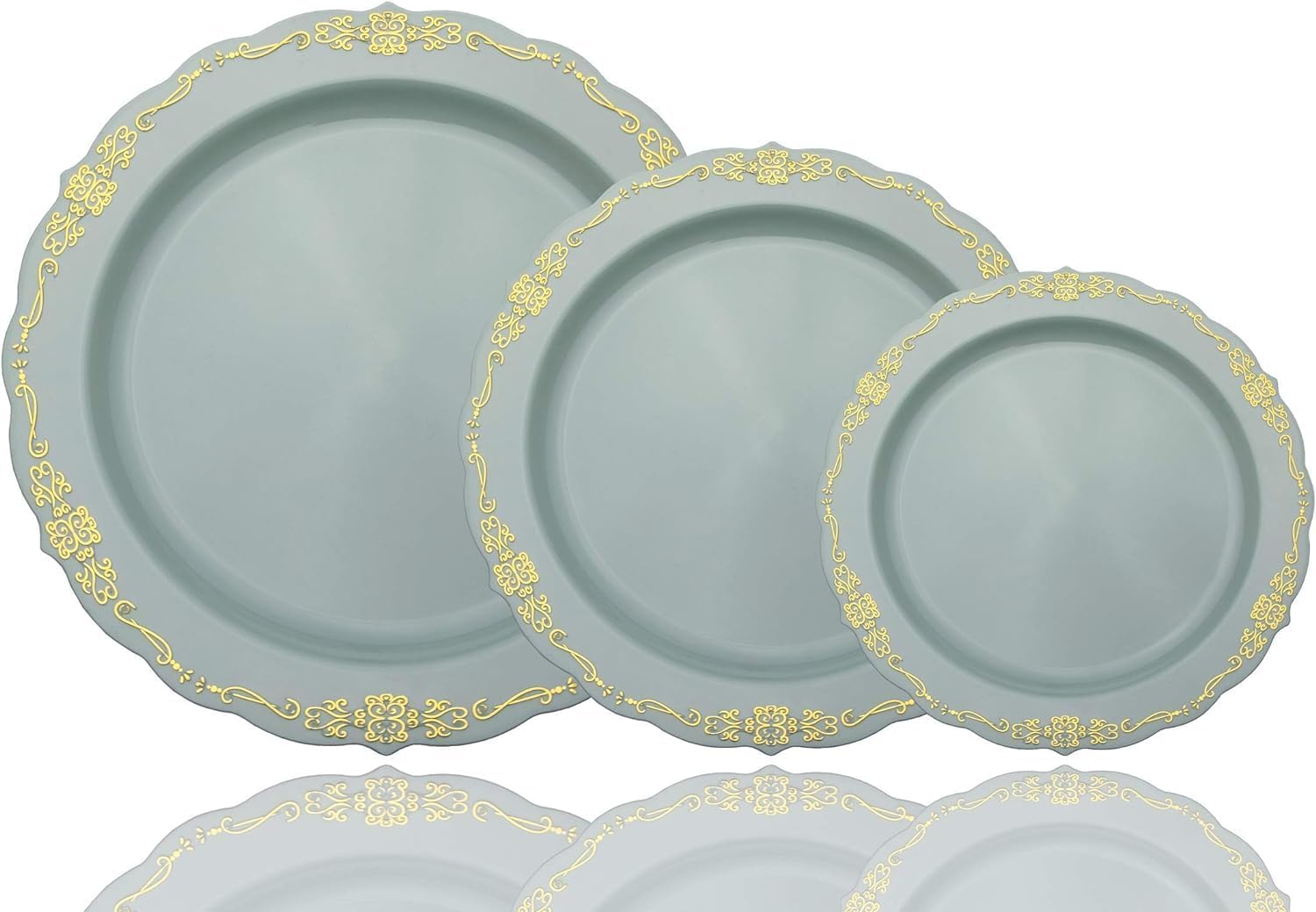 Exquisite 60 Pcs Disposable Plastic Bowls