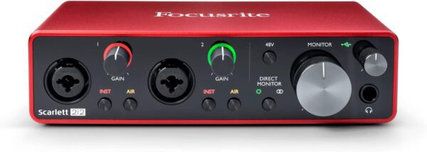 Focusrite Scarlett 2i2 3rd Gen