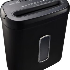 Basics 8-Sheet Cross-Cut Paper Shredder